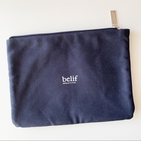 NWOT Belif Makeup Pouch - Picture 1 of 5